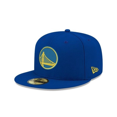 Golden State Warriors Gorra | New Era NBA Otc 59fifty Fitted Cap Mexico - Azules
